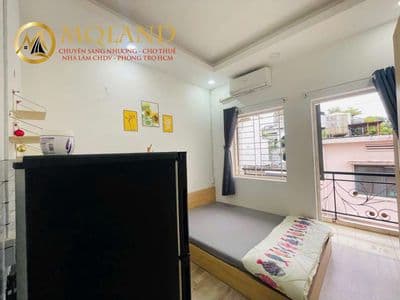 Sang 9p thuê 28Tr Hẻm Ô Tô Lê Văn Sỹ, Q3