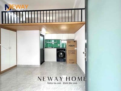 Duplex full nội thất máy giặt riêng sát bên ufm