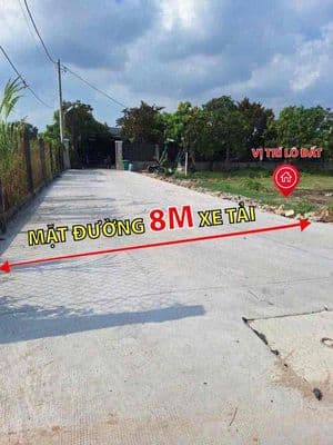 Cần Bán Gấp - Đất Thổ Cư - SHR - Đường 8m - Sổ Sẵn Công Chứng Ngay