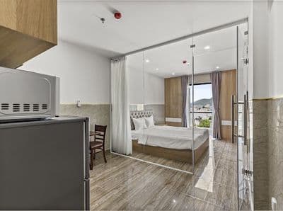 Cho thuê căn hộ 1pn đường đông kinh nghĩa thục, quận sơn trà, BC, POOL