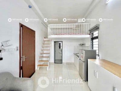 Cho thuê duplex mới xây gần đh tài chính marketting, tôn đức thắng