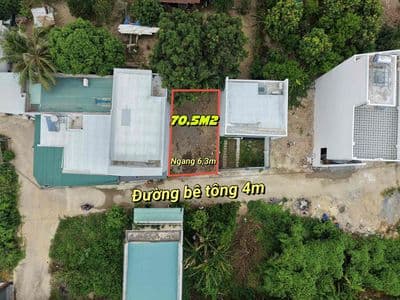 đất thị trấn Diên Khánh chỉ 1 tỷ 200 triệu
