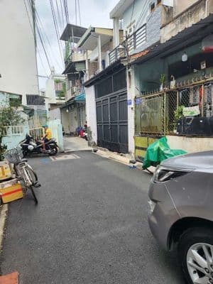 bán nhà hẻm 6m thoại ngọc hầu 75m đất 2 tầng ngang gần 5m