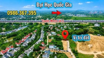 Đất Vàng Đối Diện Cổng Đại Học Quốc Gia Hà Nội
