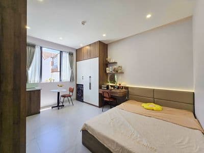 Cho thuê 1 pn 50m2 ban công new tại q7- gần lotte, vivo, tdtu, rmit