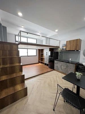 Căn Hộ Duplex siêu Thoáng và Full Nội Thất, Gác cao