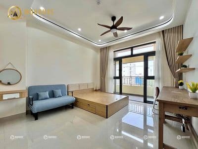 Studio ban công - máy giặt riêng - new 100% - siêu xinh ngay aeon mall