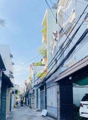 Nhà Đẹp MỚI chắc chắn, Hẻm ô tô 6m, 4Tầng, 5PN gần chợ
