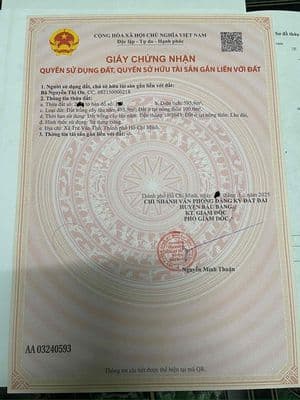 cần bán gấp lô đất mặt tiền đường tỉnh 750