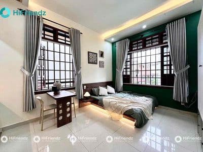 Cho thuê chdv - studio 1pn cực đẹp ngay chợ an nhơn