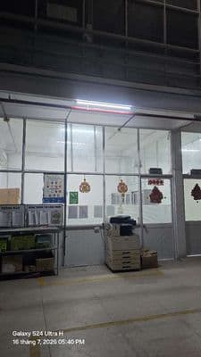 Cho thuê xưởng DT 1400m. Có PCCC Mặt tiền Xe COTENER