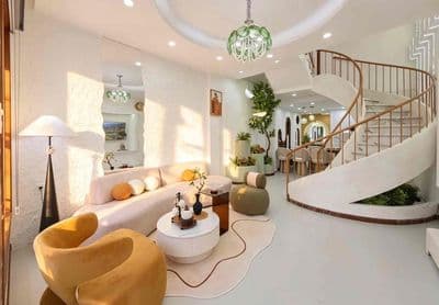 Nhà 3 tầng mới thiết kế kiểu homestay - kiệt phan thanh