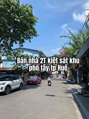 Bán nhà 2T kiệt khu sát phố tây tp Huế ( 80m2 sử dụng)