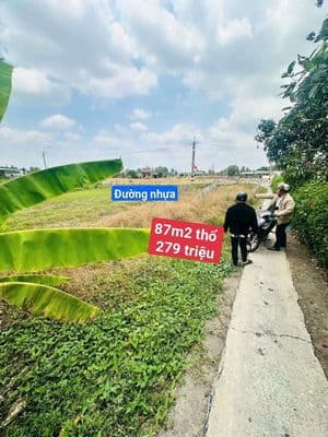 87m2 thổ cách nhựa 10 bước chân 279 triệu Sổ sẵn ngộp