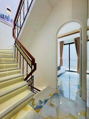 Nhà mới âu dương lân p3 q8 / trệt 2 lầu st / cách hxh 20m