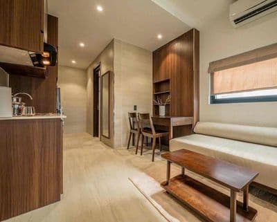CHDV Q7 vibe sang trọng tone gỗ // gần lotte mart gần PMH