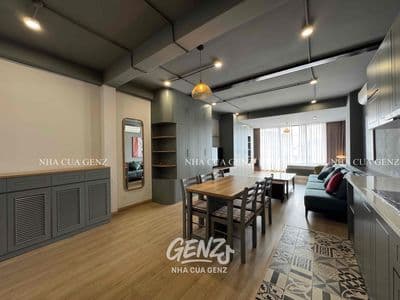 Studio bancol thiết kế có gu máy giặt sấy riêng – gần etown nhà ga t3