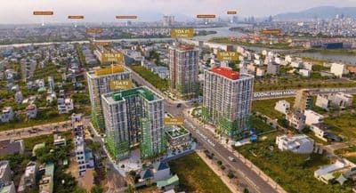 Căn 2PN sân vườn FourS Tower Đà Nẵng, hỗ trợ vay 70% miễn lãi 24 tháng