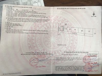 900 triệu bán đất 2 mặt tiền xã Lộc Quảng, Bảo Lâm, Lâm Đồng