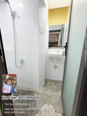 bán nhà 3 tầng sổ đẹp hẽm thông