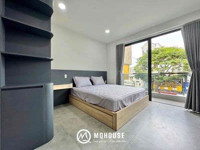 Căn hộ ban công full nội thất Hai Bà Trưng quận 1 gần nhà thờ Tân Định