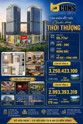 Chỉ từ 10% sở hữu căn hộ ngay cạnh làng đại học