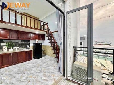 Duplex bancol thoáng ở liền full nội thất - thang máy