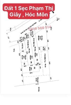 Đất 1 /phạm thị giây 5.3m x 22m shr 108m2