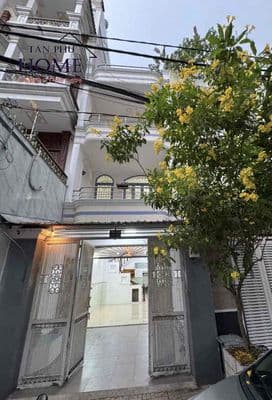 Hẻm 8m thông phan đình phùng_vườn lài_4x20m_đúc 4 tấm 5pn_sân thượng