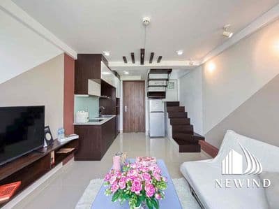 Cho thuê ngắn hạn duplex chdv gần phú mỹ hưng, lotte quận 7