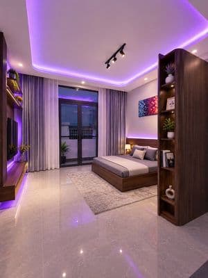 Cho thuê căn 2PN full nội thất 13tr Cityland Park Gò Vấp có thang máy
