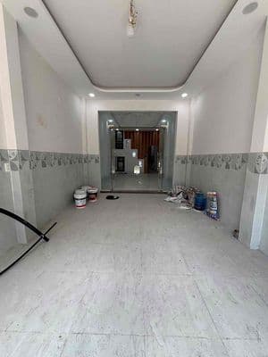 Mt lê văn thọ. nhà mới trệt, 3 lầu, 30tr