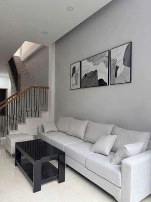 full nội thất gần chợ lạc quang ttn13 4x20m trệt lầu 3pn 2wc nhà đẹp