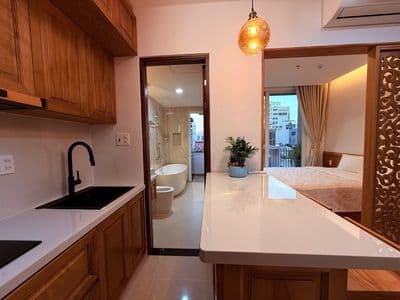 Căn hộ 1 phòng ngủ tuyệt đẹp trên đường an cư 5