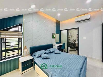 Căn hộ dịch vụ full nội thất - Tách bếp - Decor đẹp, An ninh