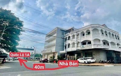 Nhà mặt tiền lộ 25m - đường số 6 - khu dân cư văn hoá tây đô