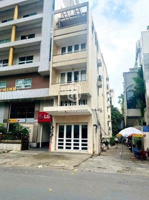 GÓC 2MT Sương Nguyệt Ánh, Q1, Dt: 4,5x23m, Kc: trệt lửng 3 lầu