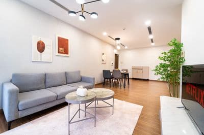 Cho thuê căn hộ 3 phòng ngủ, 4 giường, full nội thất - Eco Green Q7