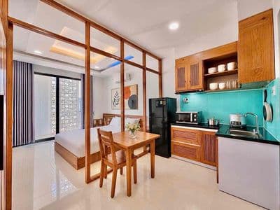 Căn hộ 1 phòng ngủ gần công viên biển đông – đường hà đặc, sơn trà