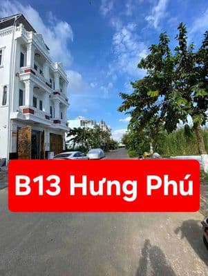 Đông nam - nền đường b13 kdc hưng phú