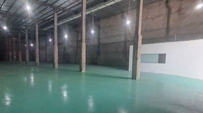 Cho thuê kho xưởng Phạm Hùng, 813m² – nền Epoxy – có văn phòng
