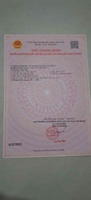 nhà bán 1 lầu 3 phòng ngủ 2 vệ sinh 1tỷ190tr thương lượng 9 chủ