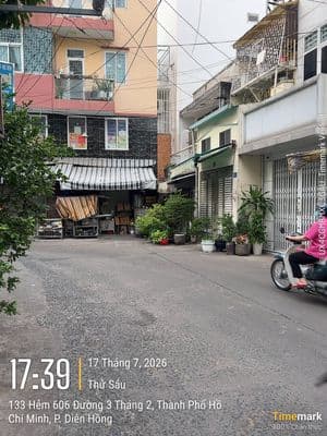 Nhà hẻm xe hơi 3/2 p14 q10 dt: 3.5*15m giá 8.8 tỷ tl, kết cấu 1 lầu