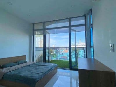 Hot ban công 1 phòng ngủ thang máy cực đẹp