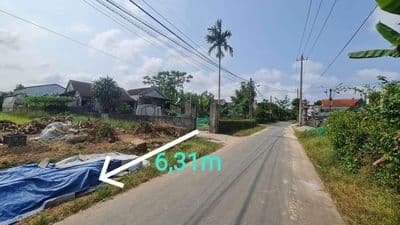Đất Mặt Tiền Đường Tại Bác Vọng Tây Gần Tứ Hạ