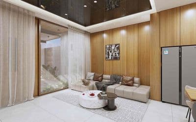Cho thuê nhà đẹp khu hồ nhginh nội thất cao cấp