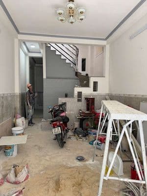 Nhà MỚI, hẻm thông XH, 4x12m, 2PN 2WC gần CV Làng Hoa