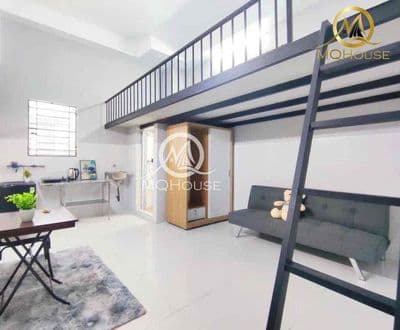 Phòng mới xây giá tốt ngay lê văn sỹ_gác cao 2m_gần nhà thờ ba chuông