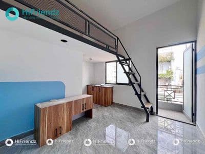 Phòng sinh viên duplex sẵn máy lạnh bancol/cửa sổ - nguyễn văn trỗi