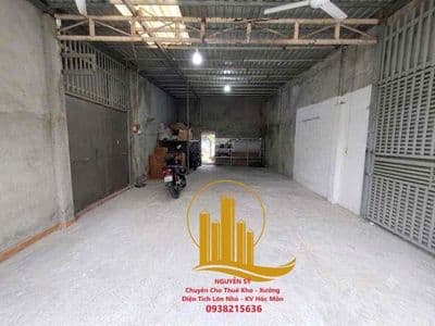 Cho thuê nhà + kho mặt bằng 10x30 – phan văn hớn, bà điểm - 10 triệu